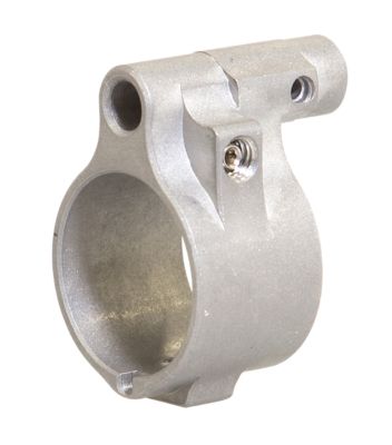 Q LLC Gas Block, Adjustable, .750 in., Silver, Steel