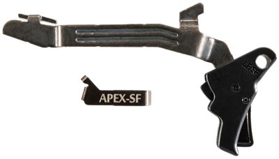 Apex Tactical Action Enhancement Drop-In Trigger for Glock 43/43X/48, Right Hand, Black, Polymer