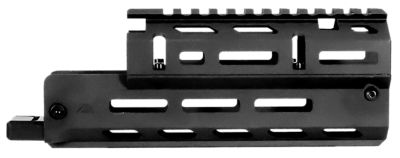 AIM Sports Russian Handguard for AK-47, Short & Drop-in, M-LOK 2-Piece Style, 6061-T6 Aluminum, Black Anodized