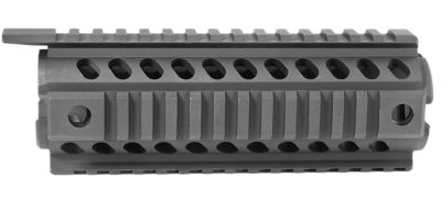 Mission First Tactical Tekko Drop-In Rail for Carbines, 7 in. Long, Aluminum, Black Anodized