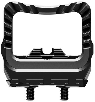 Radian Weapons Guardian+Six Optic Guard w/Stealth Sights for Glock MOS, RMR Footprint, Black Hardcoat Anodized, Aluminum