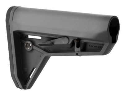 Magpul MOE SL Carbine Stock for AR-15/M16/M4 with Mil-Spec Tube (Tube Not Included), Stealth Gray, Synthetic