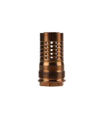 Q LLC Cherry Bomb Rear End Muzzle Brake, 9mm, 1/2 in. x 28 Thread, Steel