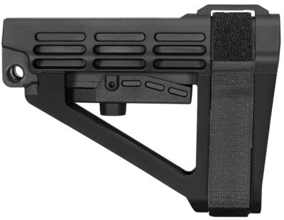 SB Tactical SBA4 X Stabilizing Brace for AR-Platform, Adjustable, Black, Synthetic