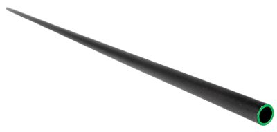 Huxwrx Alignment Rod for .22 Cal (5.56mm) Bore, 15 in. L, Carbon Fiber with Bright Green Tip