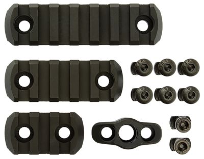 CMC Triggers M-LOK 4-Piece Accessory Kit, Black Anodized, Aluminum