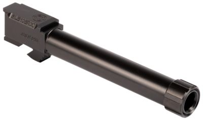 SilencerCo 40 S&W Glock Barrel for Glock 22 Gen2-4, 4.80 in., 9/16 in. x 24 Thread, Black Nitride, Stainless Steel