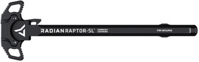 Radian Weapons Raptor SL Charging Handle for Mil-Spec AR-15/M16, Ambidextrous, Slim Line Handles, Black, Anodized, Aluminum