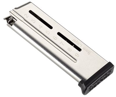 Wilson Combat ETM 9 Round 9mm Luger Magazine for Wilson Combat 1911 Elite Tactical Compact, Stainless Steel