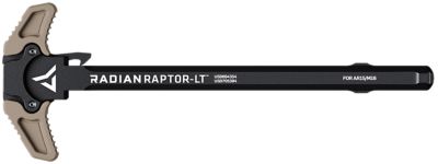 Radian Weapons Raptor LT Charging Handle for Mil-Spec AR-15/M16, Lightweight, Ambidextrous, Flat Dark Earth, Anodized, Aluminum