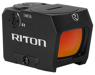 Riton Optics 3 TACTIX EED Red Dot Scope, 1x, 3 MOA Dot, Black