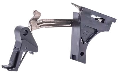 CMC Triggers Drop-In Flat Trigger for Glock 21/30/41 Gen4, Black, Steel