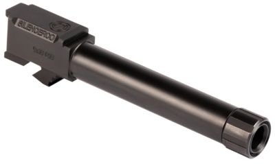 SilencerCo 9mm Luger Sig Barrel for Sig P365XL, 1/2 in. x 28 Thread, Black Nitride, Stainless Steel