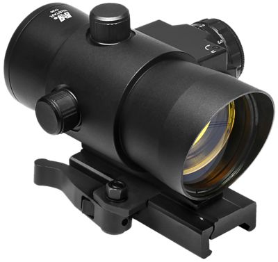 NCStar Red Dot Scope with Red Laser, 1x 40mm, 3 MOA Dot, Black