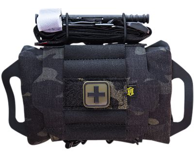 High Speed Gear Reflex IFAK System, Black Multi-Cam, Nylon