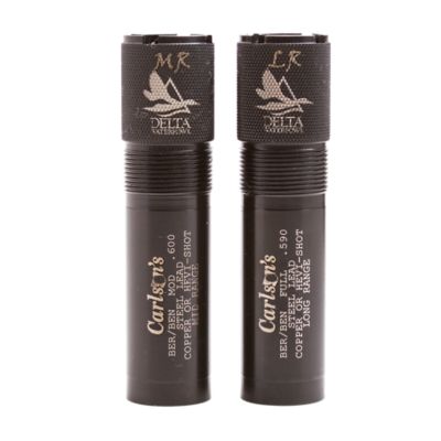 Carlsons Delta Waterfowl Choke Tube for Berretta/Benelli Mobil, 20 Gauge, Mid/Long Range, 17-4 Stainless Steel