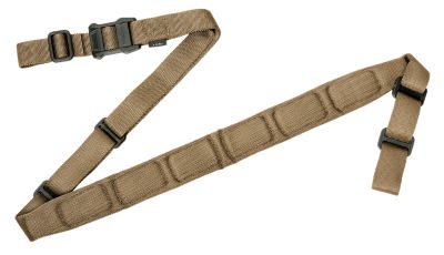 Magpul MS1 Padded Nylon 2-Point Rifle Sling, 48 to 60 in., Coyote Tan