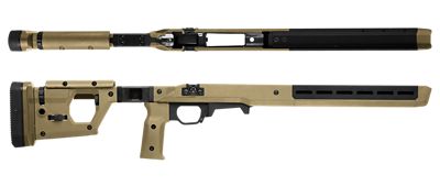 Magpul Pro 700 Stock for Remington 700, Fixed w/Aluminum Bedding, SA, Flat Dark Earth, Synthetic