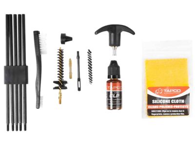 Tapco Rifle Cleaning Kit for 5.56/.223 Rifles, Black