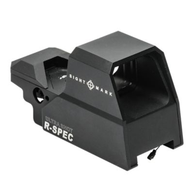 Sightmark Ultra Shot R-Spec Red/Green Dot Reflex Sight, 1x 33mmx24mm, 3 MOA Dot/5 MOA Dot/50 MOA Circle, Matte Black