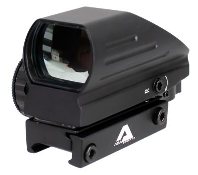 AIM Sports Classic II Edition Reflex Sight, Matte Black, 1x33mm, Red/Green Multi Reticle
