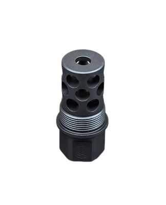 SilencerCo TOMD Muzzle Brake, 223 Cal, 1/2 in. x 28 Thread, Matte Black