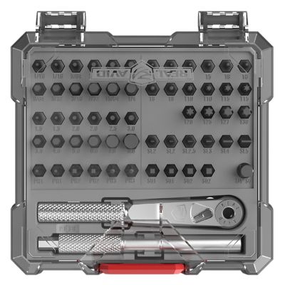 Real Avid/Revo X3 Driver Gunsmithing Bit Set, 57 pc.