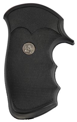 Pachmayr Decelerator Grip for T/C Contender, Checkered, Black, Rubber with Finger Grooves