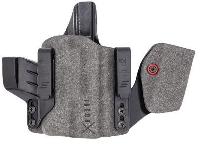 Safariland Incog IWB Holster with Mag Caddy for Glock 17, Glock 19, Right Hand, Gray, Cordura