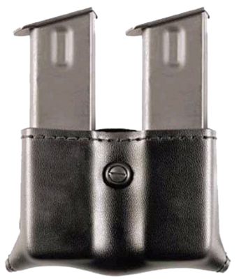 Safariland Double Mag Pouch, 1.75 in. Belt, Black, Laminate