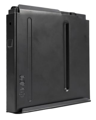 MDT Sporting Goods 5 Round 300 PRC AICS Magazine, Extended, Long Action Magnum (CIP 3.80 in. L), Black, Steel