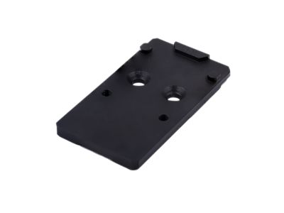 XS Sights Glock MOS Optic Plate, RMR Footprint, Black Nitride, Steel