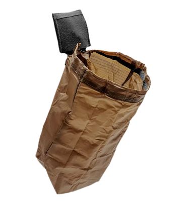 Blue Force Gear Belt Mounted Dump Pouch, Belt Mounted, 1.25-2 in., Black, Nylon