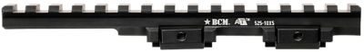 Bravo 525-10X5 A/T Optic Riser, 15 Slots, Black Anodized, Aluminum