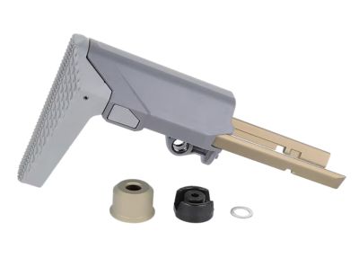 Q LLC Honey Badger Stock Assembly, Gray