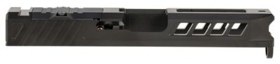 True Precision Inc Axiom Optic Cut Slide for Glock 19 Gen1-3, Black DLC, Anodized, 416R Stainless Steel