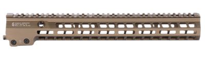 Geissele Automatics Super Modular Rail for MK14, 15 in. Long, DDC, Aluminum
