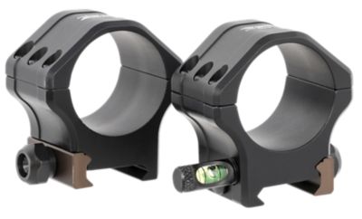 Christensen Arms Tactical PRSR-HD Rings, 34mm Tube, Medium, Picatinny/NATO-STANAG, Black Anodized, Aluminum/Steel