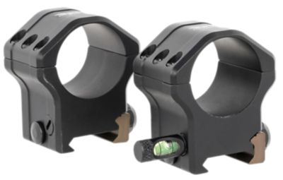 Christensen Arms Tactical PRSR-HD Rings, 30mm Tube, High, Picatinny/NATO-STANAG, Black Anodized, Aluminum/Steel