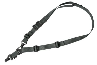 Magpul MS3 Gen2 Nylon Adjustable 1 or 2-Point Rifle Sling, 48 to 60 in., Gray