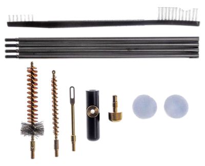 Tapco AR Field Gun Cleaning Kit for .223 Cal/5.56mm, Black, 12 pc.