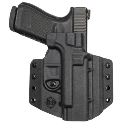 C&G Holsters Covert OWB Holster for 1911 Government 5 in., Black, Kydex