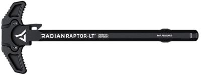 Radian Weapons Raptor LT Charging Handle for Mil-Spec AR-15/M16, Lightweight, Ambidextrous, Black, Anodized, Aluminum