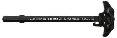 Bravo MK2 Charging Handle for Mil-Spec AR-15, 223 Rem/5.56 NATO, Ambidextrous, Black, 7075 T-6 Aluminum