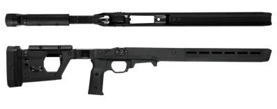Magpul Pro 700 Stock for Remington 700, Fixed w/Aluminum Bedding, SA, Black, Synthetic