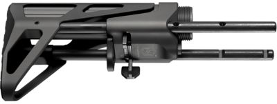 Maxim CQB Gen 7 Stock for Mil-Spec AR-15, Standard Buffer & Tube, 4 Adj. Positions, Black Anodized, Aluminum
