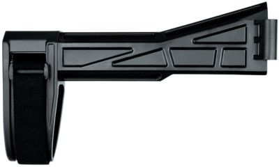 SB Tactical SBT-G2 Fixed Right Side Folding Pistol Stabilizing Brace for H&K UMP/B&T APC/LWRCi SMG45 (Tube Not Included, Black