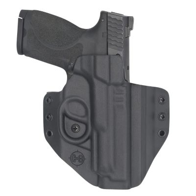 C&G Holsters Covert OWB Holster for S&W M&P 9/40 4.25 in., Black, Kydex
