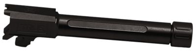 True Precision Inc 9mm Luger Springfield Barrel for Springfield Hellcat Pro, 3.70 in., 1/2 in. x 28 Thread, Black