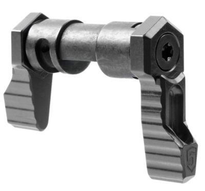 Phase 5 Weapon Systems Safety Selector for AR-Platform, Ambidextrous, Black Anodized, Aluminum